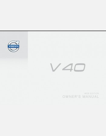 volvo v40 2014 owners manual
